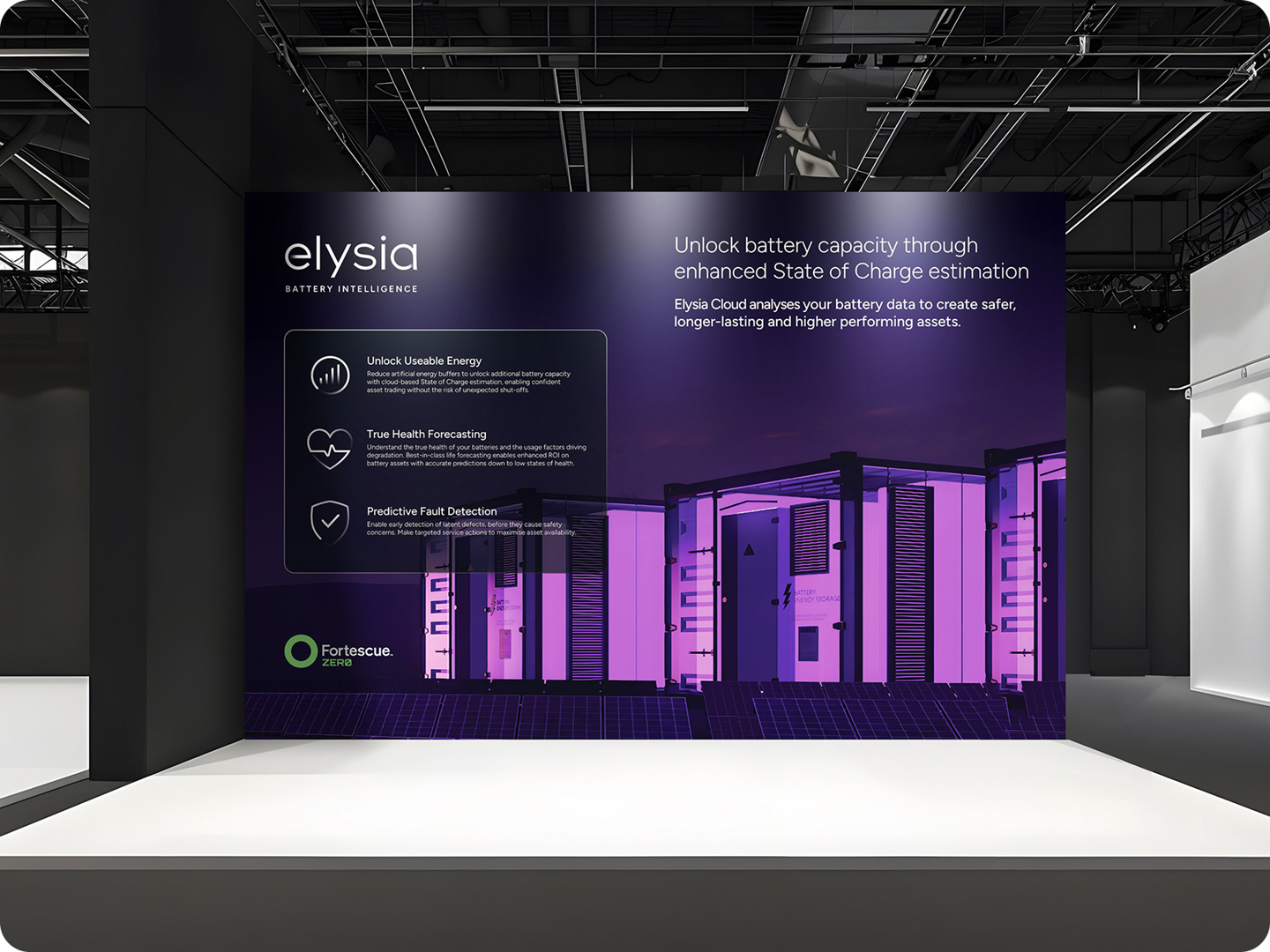 Elysia trade stand