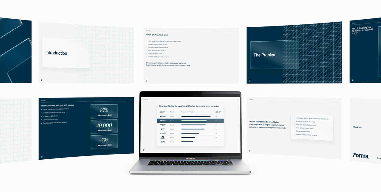 Forma Group PowerPoint presentation templates